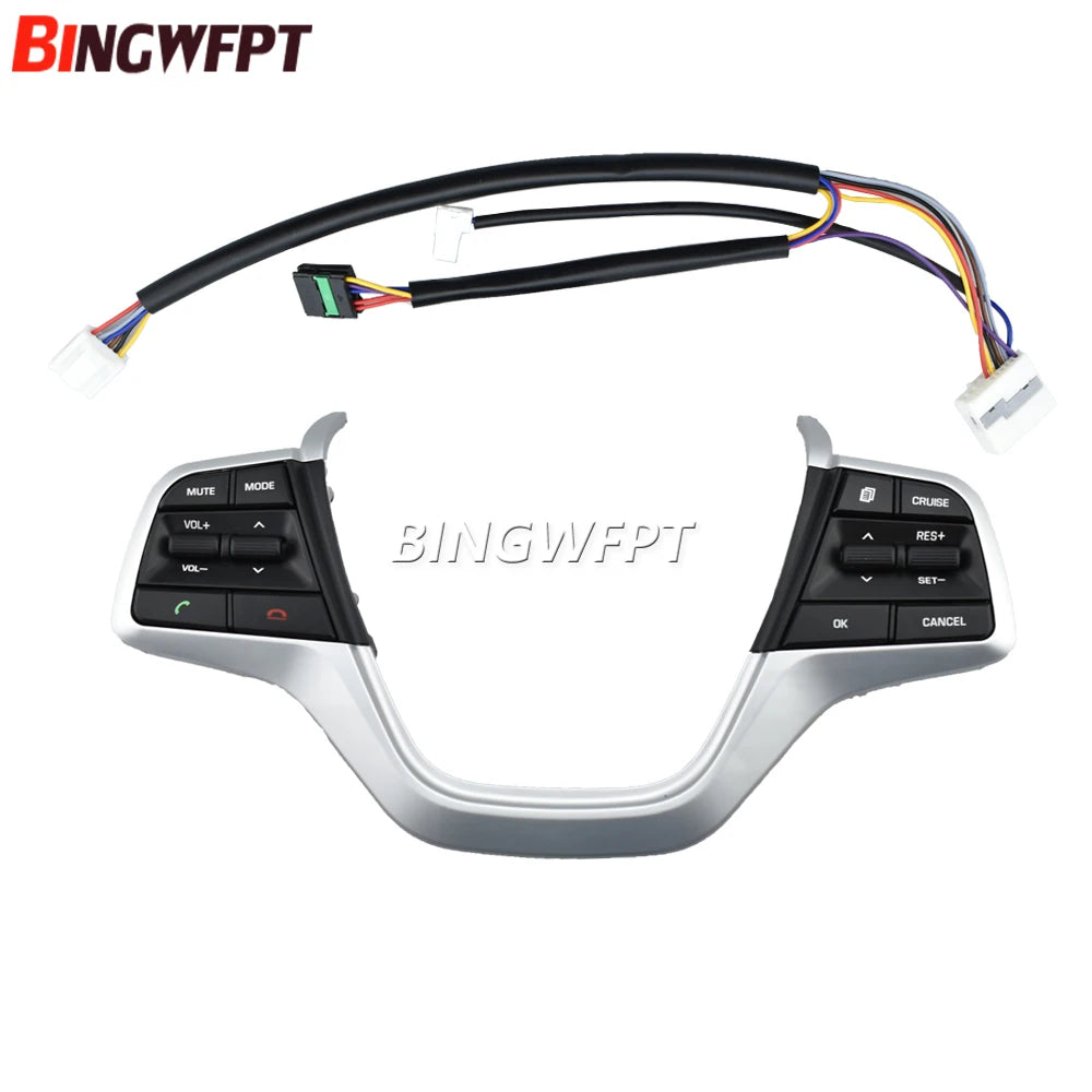 Cruise control switch, instrument panel, volume button for Hyundai Accent 1.6L 2019 2020 2021 2022
