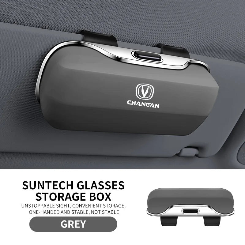 شانجان لامور 2025 CS35 CS55 CS75 CS85 Plus Hunter F70 X7 Accessories Car Visor Sunglasses Glasses Case Glasses Holder Glasses Clip Box