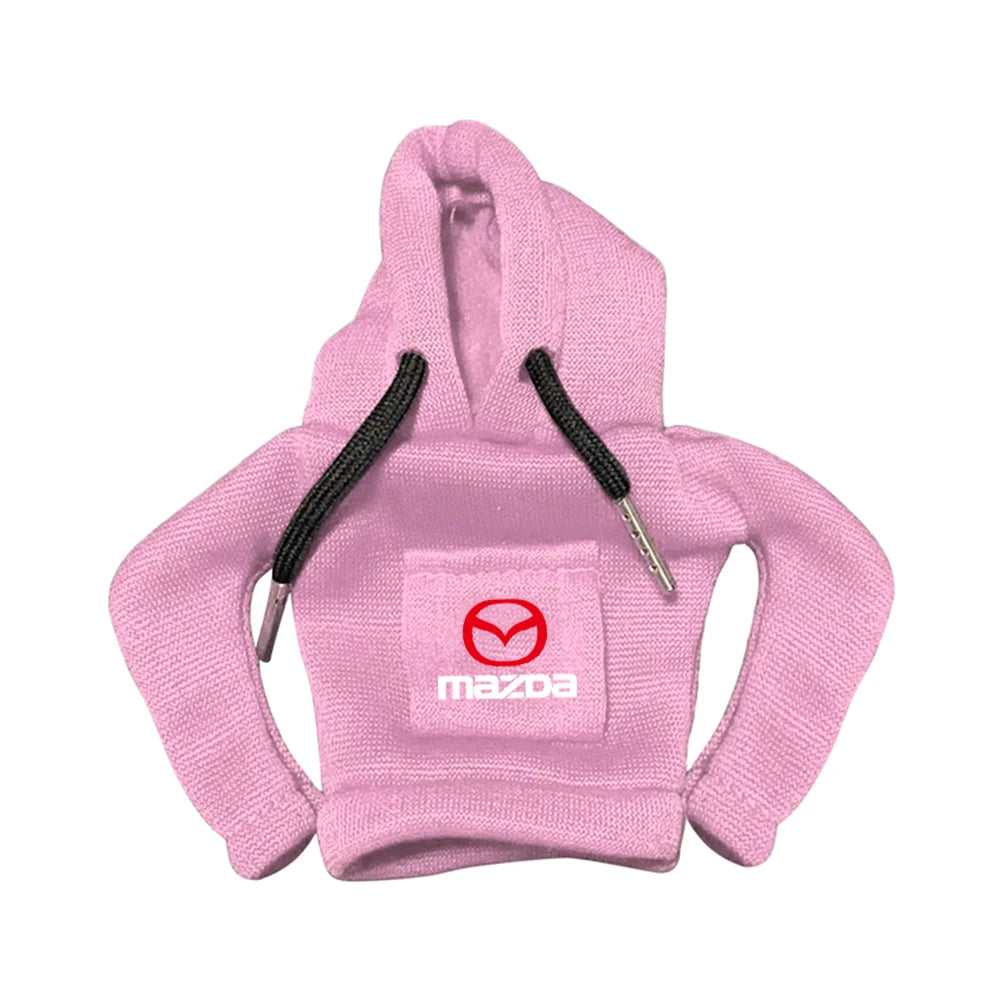 1Pcs Hoodie Car Gear Shift Cover Handle Kit Gear Shift AntiSlip Sweatshirt For Mazda 2 3 5 6 7 Atenza Axela MS Demio MPS Miata