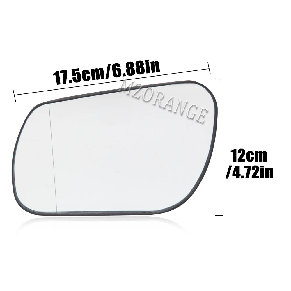 Rearview Wing Mirror Glass For Mazda 3 2003-2010 For Mazda 6 2003-2008 side mirror lens Left With Line Professional Spare Parts