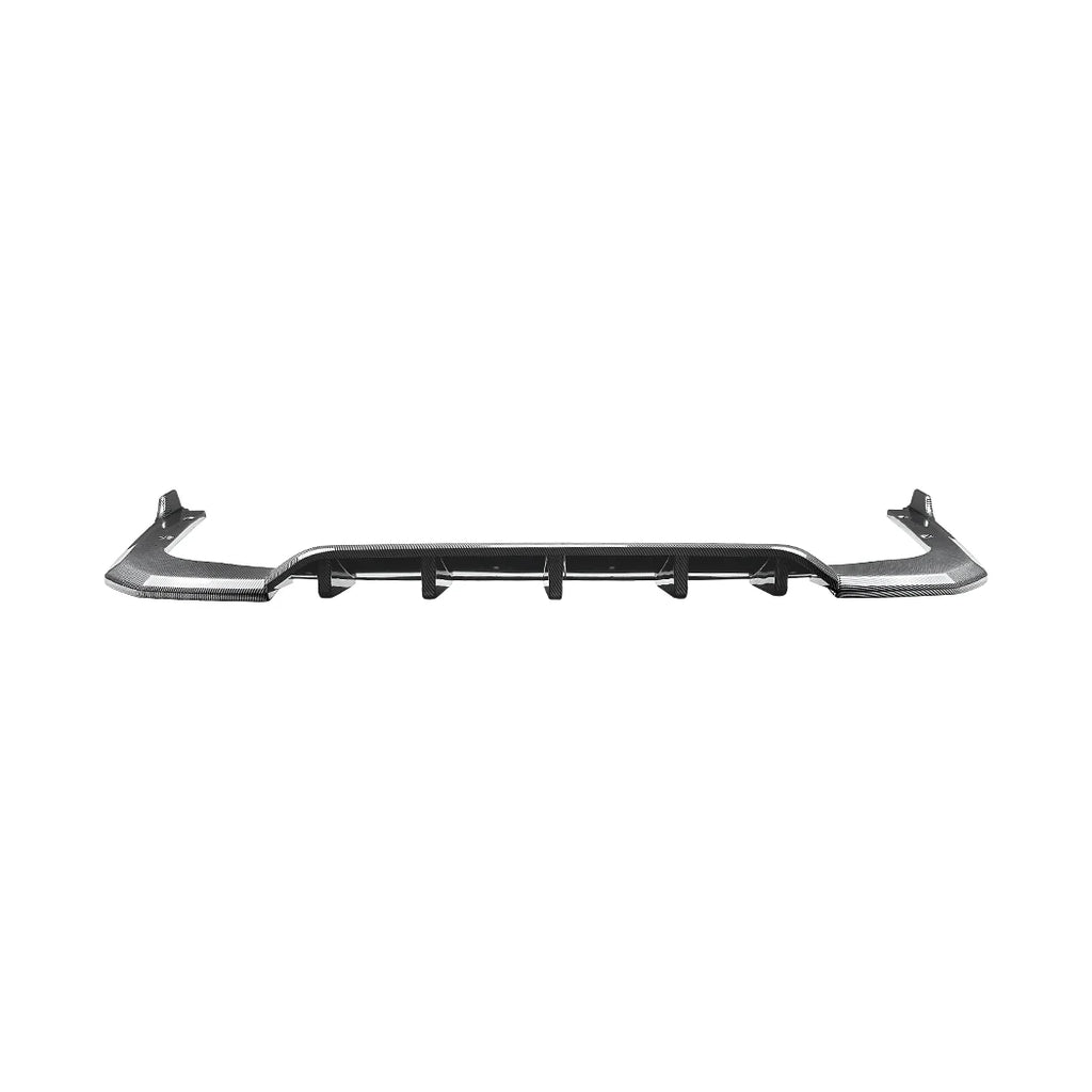 Carbon Fiber Style/Gloss Black Car Rear Bumper Diffuser Lip Spoiler For KIA Stinger 2018 2019 2020 2021 Rear Diffuser Body Kit