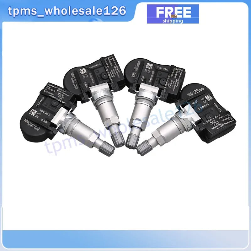 For 2012-2016 Hyundai I30 [GD] Genesis Coupe [BK] Santa Fe Iii [DM] 52933-3N100 Tire Pressure Sensor 4PCS TPMS 433MHZ 529332M650