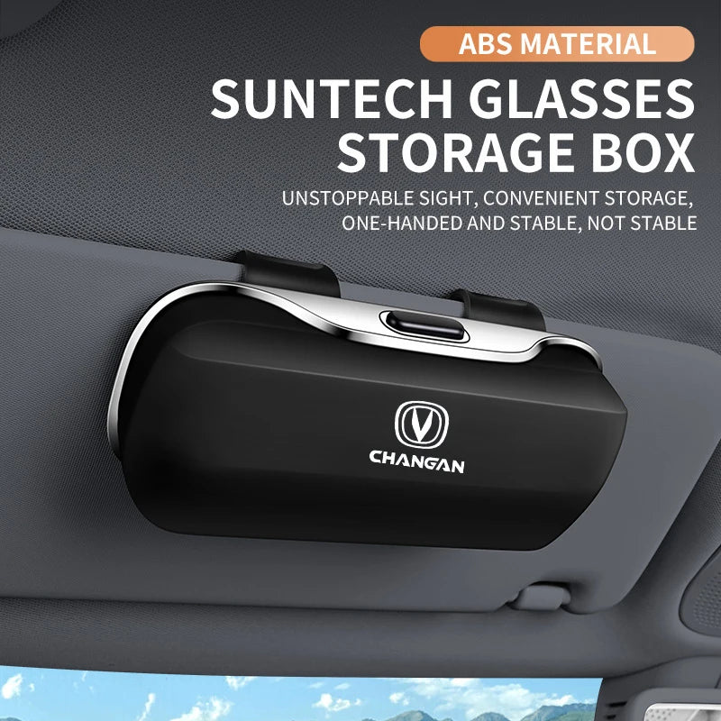شانجان لامور 2025 CS35 CS55 CS75 CS85 Plus Hunter F70 X7 Accessories Car Visor Sunglasses Glasses Case Glasses Holder Glasses Clip Box