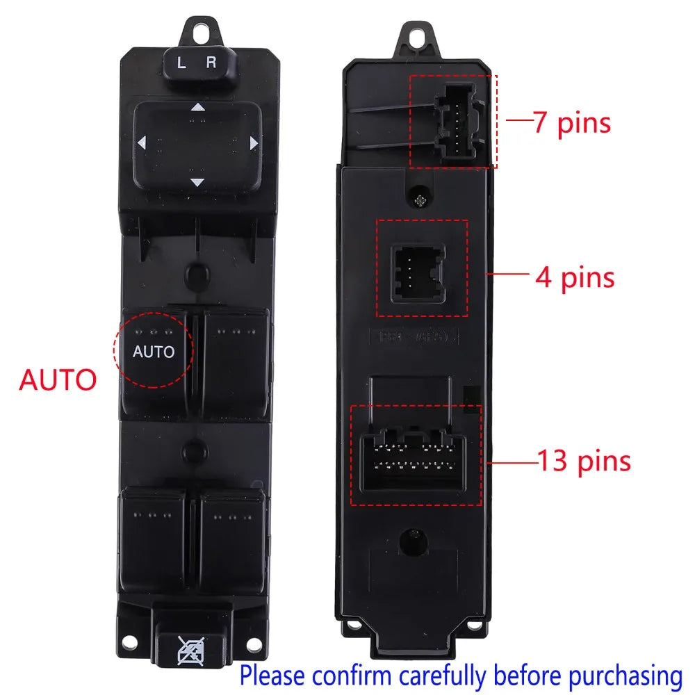 Car Accessories For Mazda 5 2012 2013 2014 2015 Front Left Electric Master Power Window Control Switch Glass Lifter Button Parts