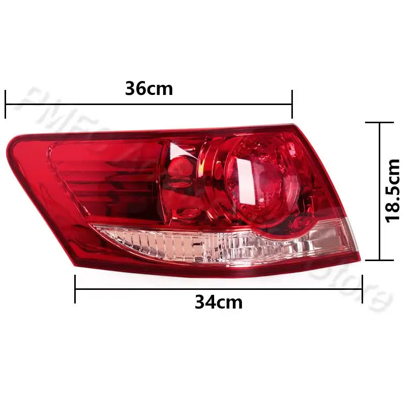 Rear Bumper Tail Light Cover Brake Light Stop Lamp Tail Lamp Assembly For Toyota Camry Aurion GSV40 3.5L 2GR-FE 2006 2007 2008