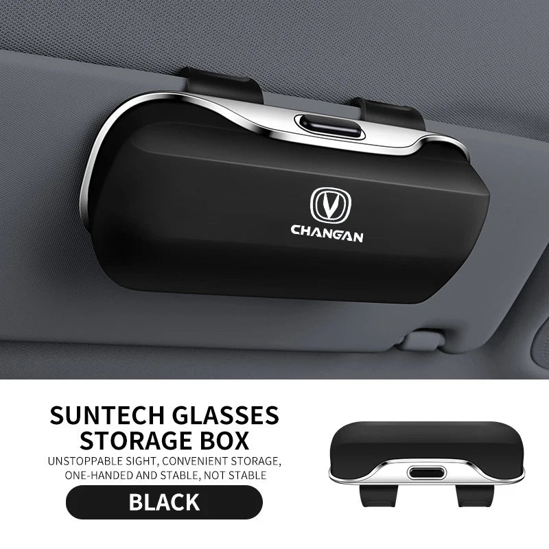 شانجان لامور 2025 CS35 CS55 CS75 CS85 Plus Hunter F70 X7 Accessories Car Visor Sunglasses Glasses Case Glasses Holder Glasses Clip Box