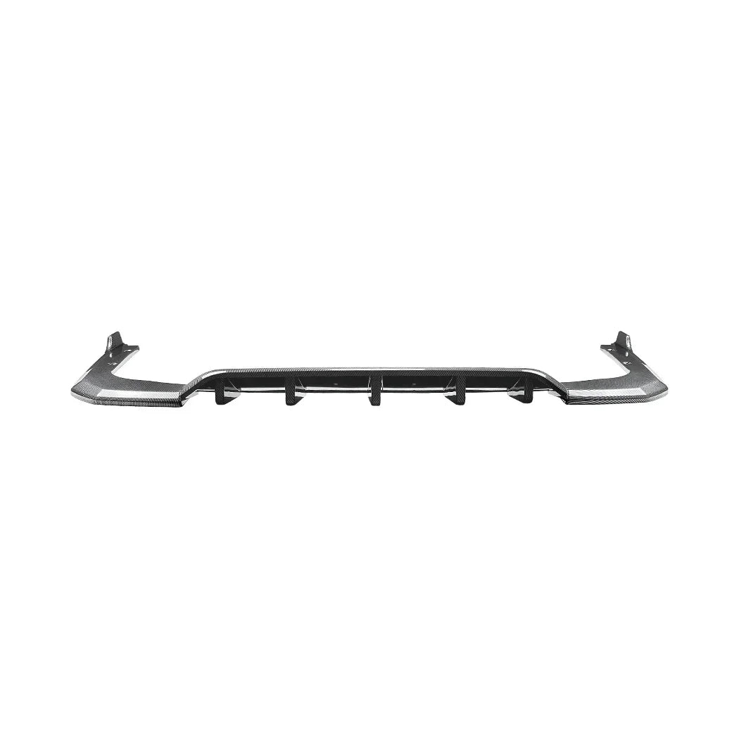 Carbon Fiber Style/Gloss Black Car Rear Bumper Diffuser Lip Spoiler For KIA Stinger 2018 2019 2020 2021 Rear Diffuser Body Kit