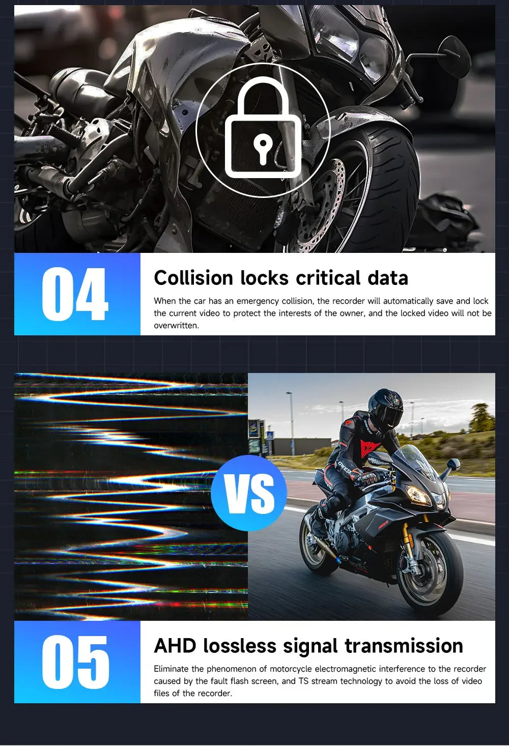 6 inch Motorcycle Navigation GPS Screen 1440*720P Wireless CarPlay Android Auto Motorcycle GPS Motor DVR Monitor TPMS Optional
