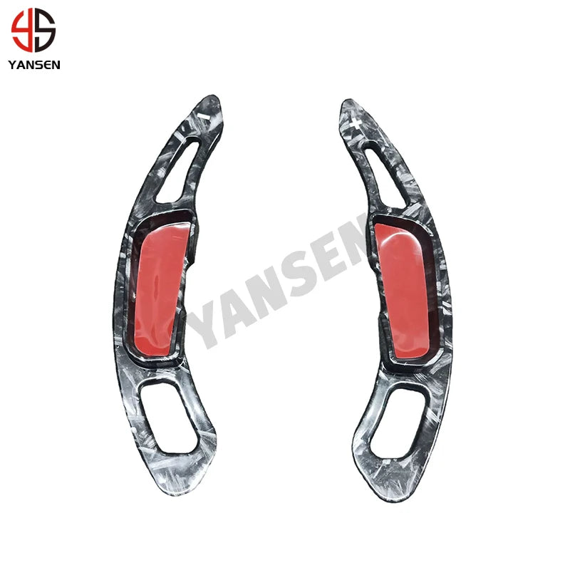 2pcs/lot Car Sports Steering Wheel Shift Paddle Shifter For Mazda 3 6 CX-3 CX-4 CX-5 MX-5 Paddle Shift Sticker Accessories