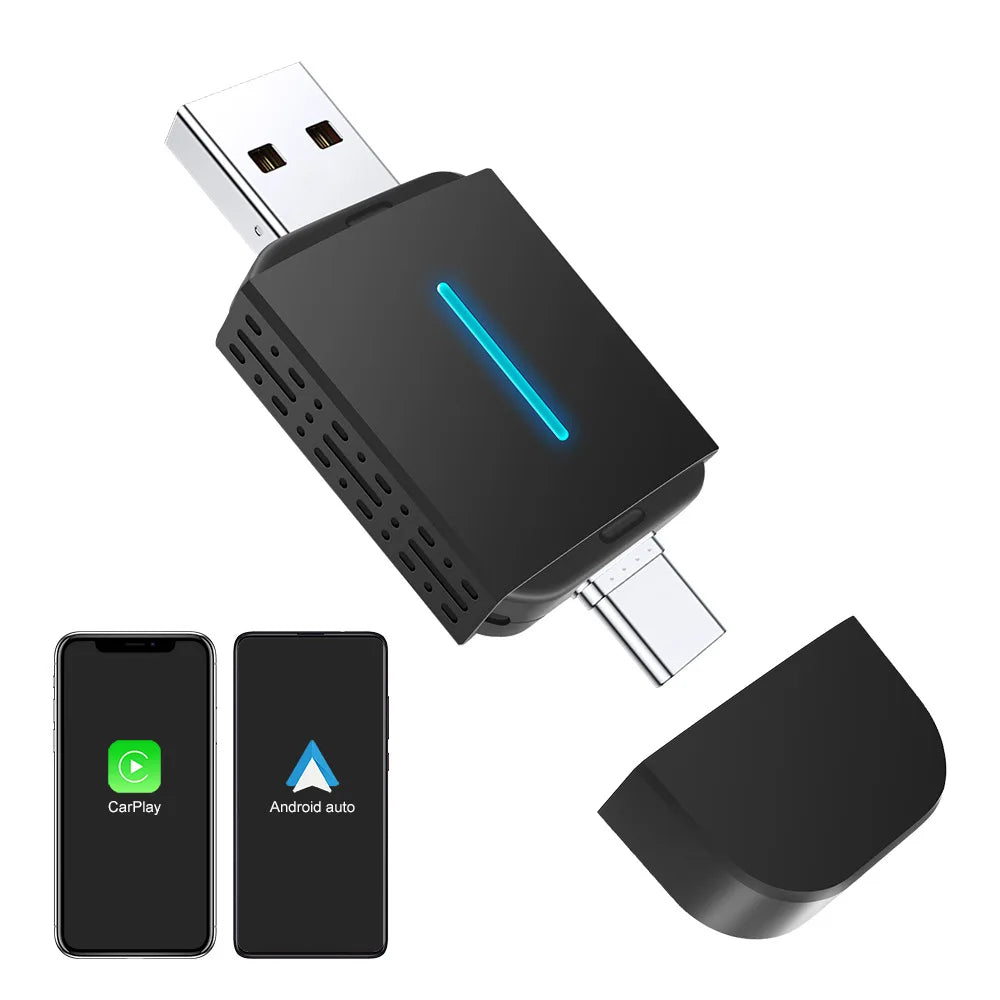 Car Wired To Wireless Carplay Box Car Interconnection Box Car Adapter Wireless Carplay Box Plug and Play