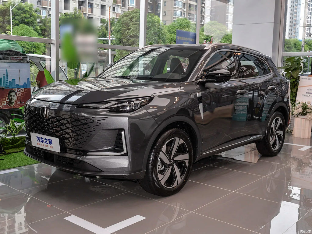 ملصقات شعار سيارة Changan CS55 PLUS موديل 2024، ملصق معدني لعجلة القيادة الأمامية والخلفية