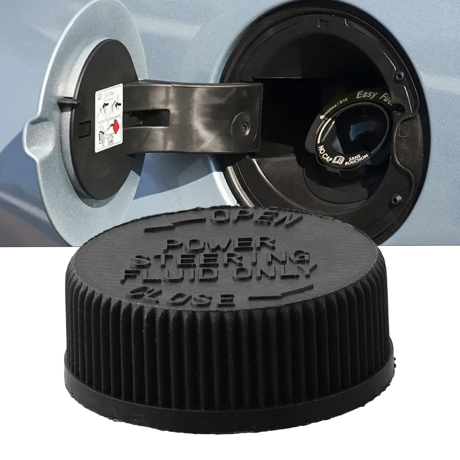 Power Steering Fluid Tank Cap Cover Replacement For Mazda 3 Speed6 MX5 For Miata CX7 Plug And Play Design No Assembly Required