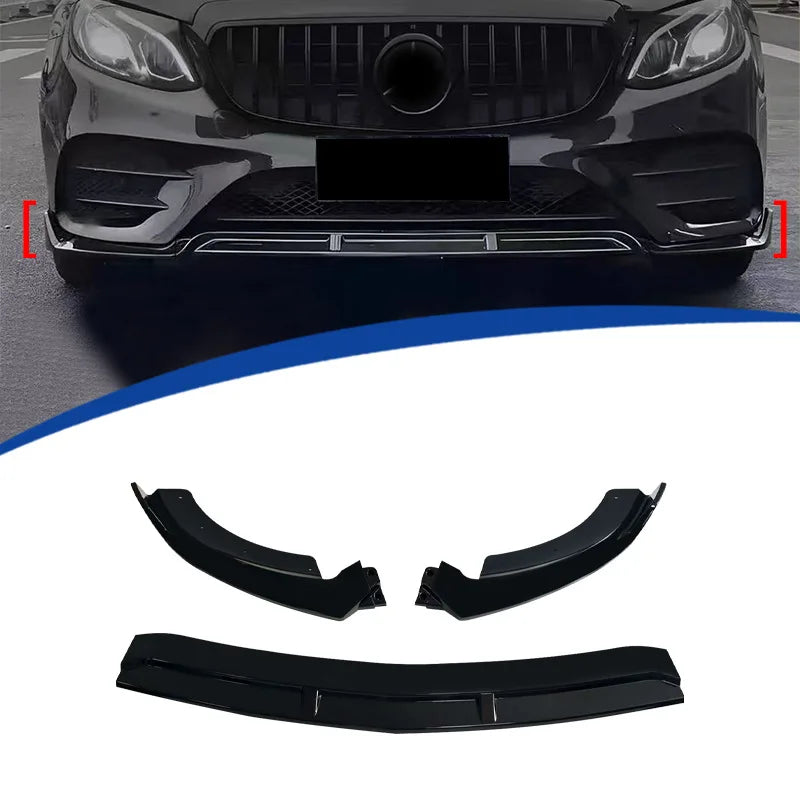 طقم هيكل السيارة الأمامي المحدث مسبقًا من مرسيدس بنز الفئة E W213 E200 E220 E260 E300 E43 AMG Line موديل 2016-2020