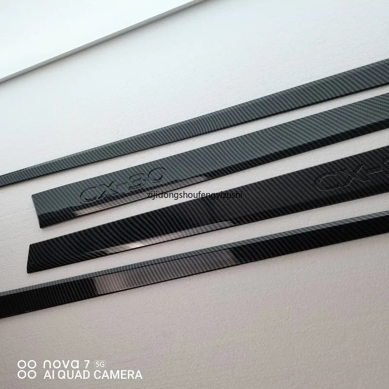 Car Accessories For Mazda CX-30 cx30 2020 2021 2022 2023 2024 ABS Chrome car door trim body anti chafing protective trim
