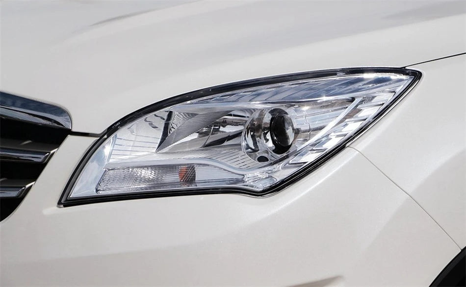 لـ Changan CS35 2012 2013 2014 2015 2016 غطاء عدسة المصباح الأمامي للسيارة زجاج عاكس الضوء الشفاف
