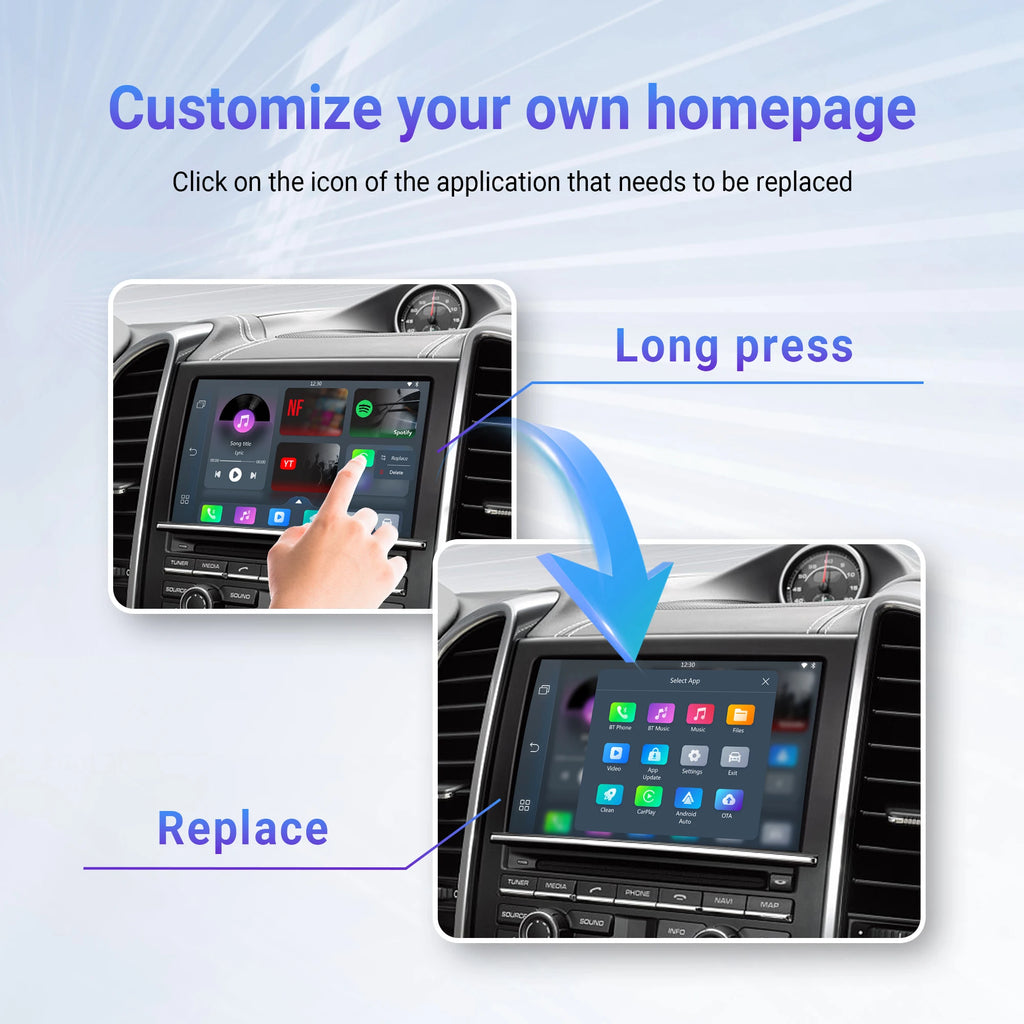 Play2Video Pro Wireless CarPlay Android Auto Adapter Built-in Video App for Youtube Multimedia TV Car Accessories for Netflix