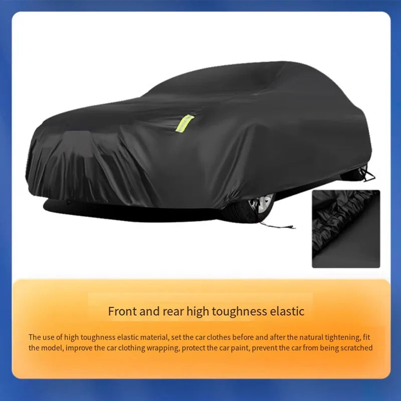 غطاء سيارة كامل لمعدات الحماية الخارجية ChangAn CS95 - مقاوم للثلج والشمس ومقاوم للماء والغبار وملحقات السيارات