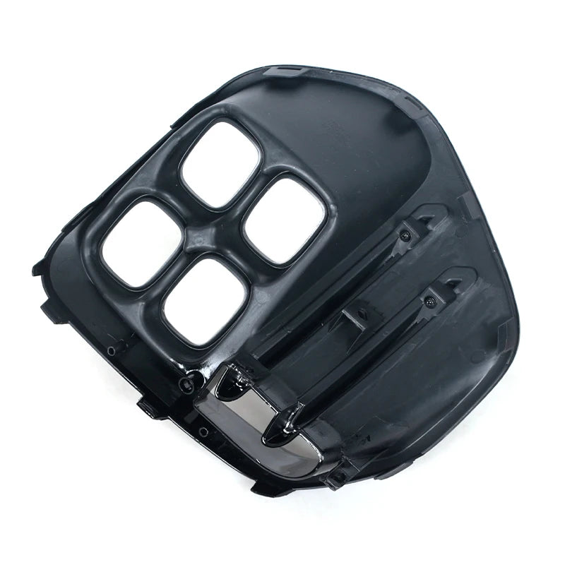 Frront Bumper Fog Light Cover Grille For KIA Sportage GT LINE MK4 2016 2017 2018 Headlight Shade Bright Black Car Accessories