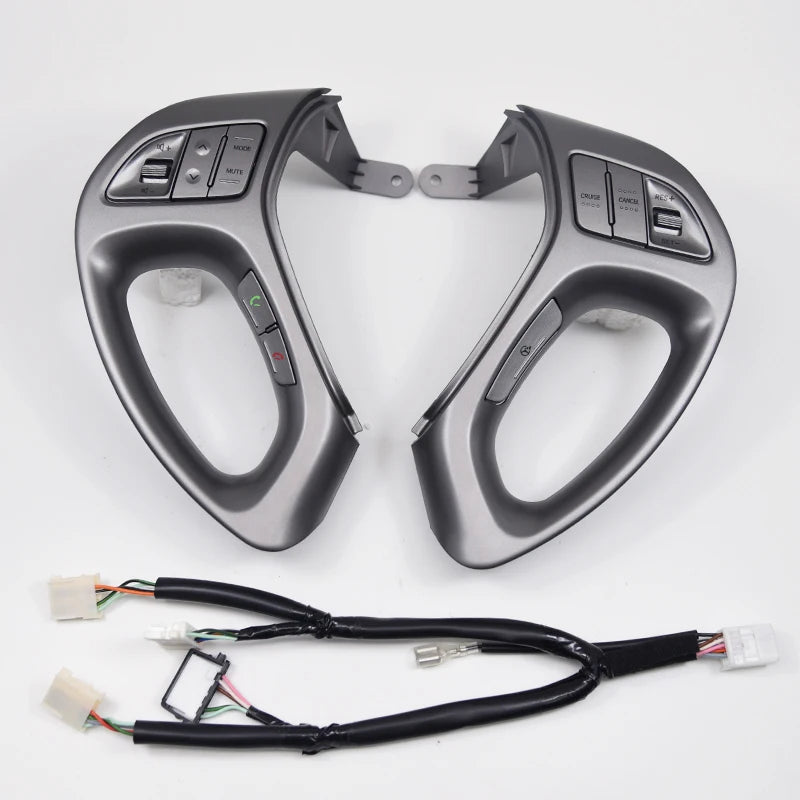 Car Steering Wheel Cruise Buttons Music Bluetooth Phone Switch Cruise Speed Button For HYUNDAI ix35 Tucson 2011-2015