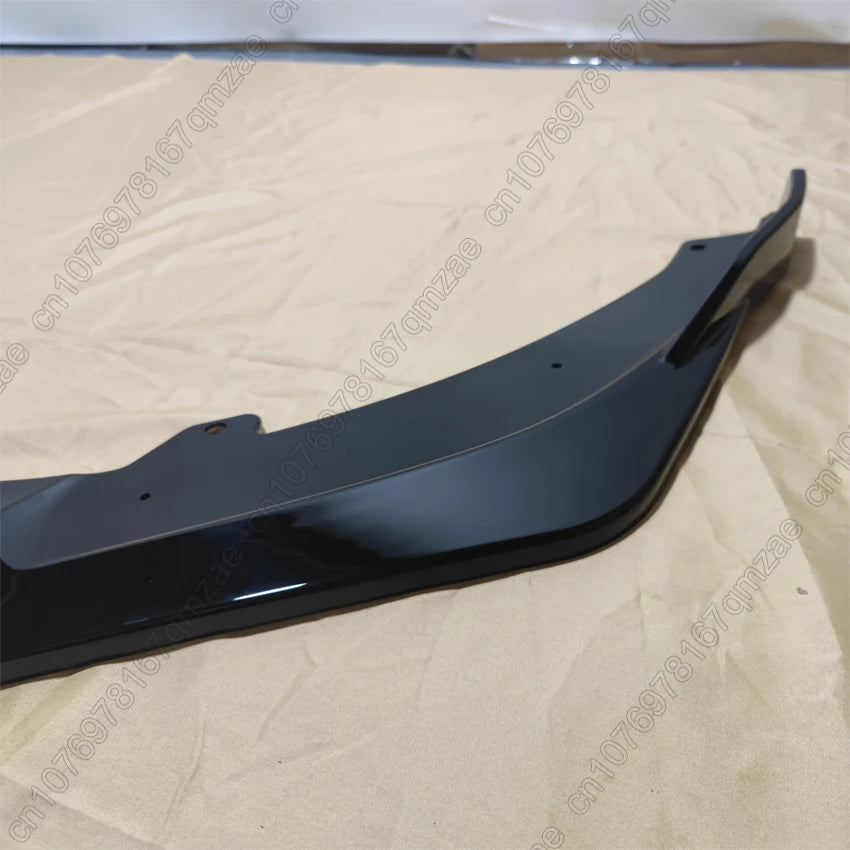 Auto Car Front Bumper Splitter Lip Spoiler Diffuser Guard Body Kit Cover Tuning ABS Gloss Black For Kia Stinger GT 2018-2023