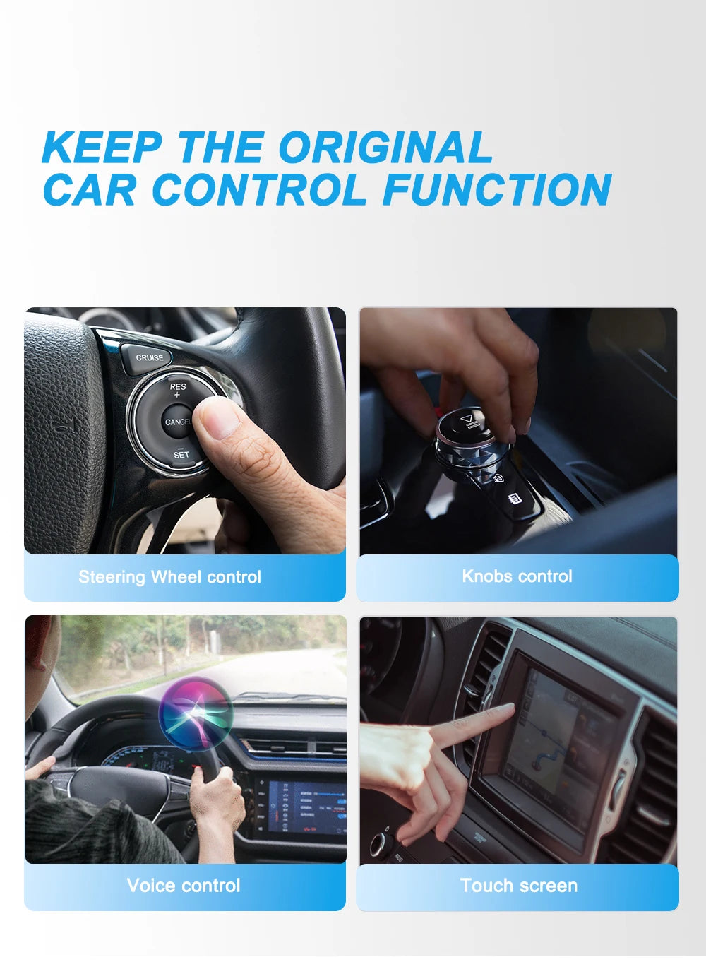2025 2in1 Wireless Carplay&Android Auto Box 2in1 Wired to Wireless Dongle Automatic Connect Adapter Bluetooth Plug&Play Mini Box