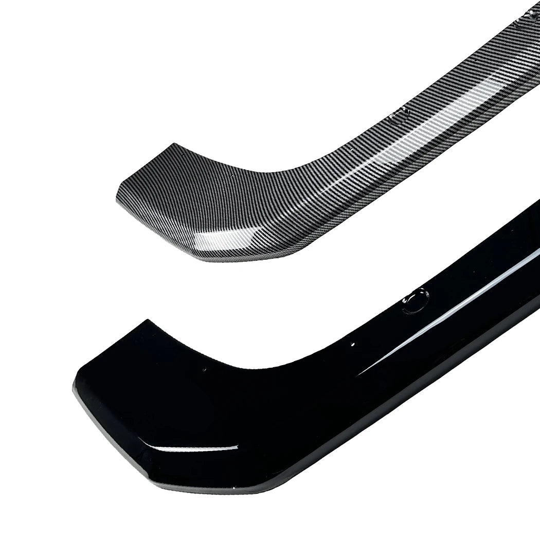 Carbon Fiber Style/Gloss Black Car Rear Bumper Diffuser Lip Spoiler For KIA Stinger 2018 2019 2020 2021 Rear Diffuser Body Kit