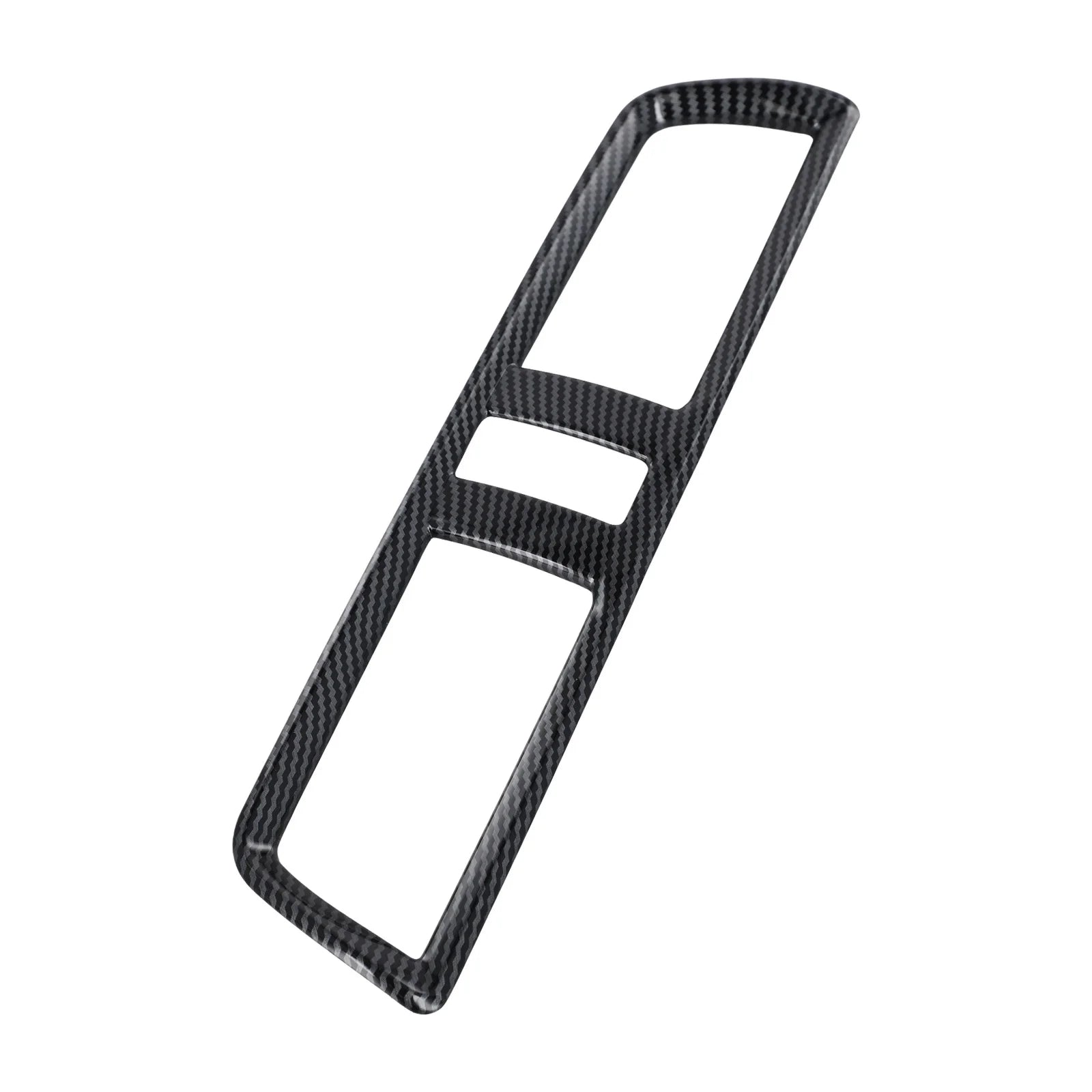 Carbon Fiber Middle Air Outlet Vent Cover Frame Trim For Mazda 3 Axela 2014-2019 Replacement Automobiles Parts