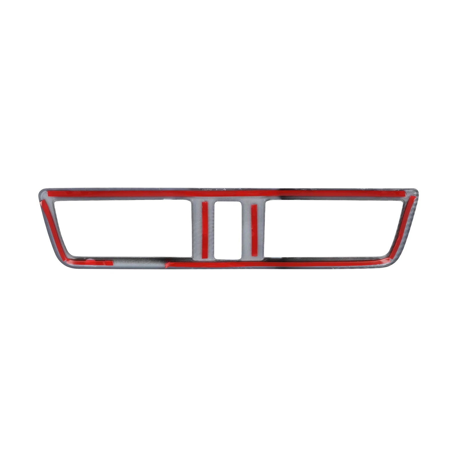 Carbon Fiber Middle Air Outlet Vent Cover Frame Trim For Mazda 3 Axela 2014-2019 Replacement Automobiles Parts