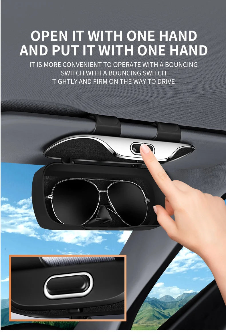 شانجان لامور 2025 CS35 CS55 CS75 CS85 Plus Hunter F70 X7 Accessories Car Visor Sunglasses Glasses Case Glasses Holder Glasses Clip Box