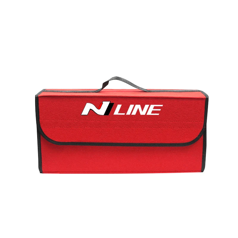 Car Storage Bag Folding Travel Tidying Box Trunk Tools Case For Hyundai Kona Tucson I10 I20 I30 I40 Getz IX35 Venue Accent Ioniq