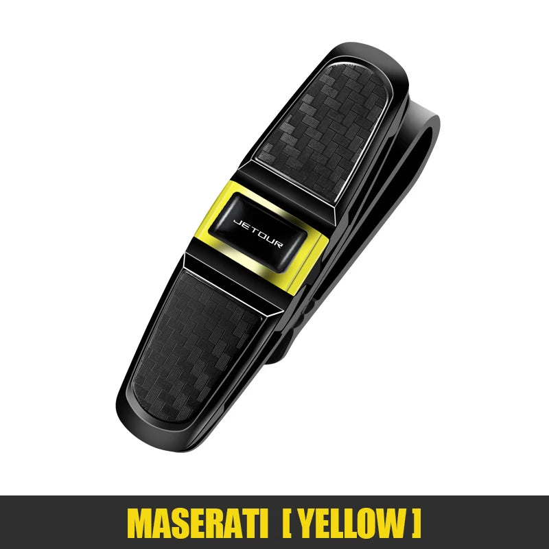 For Jetour T2 X70 PLUS L9 X90 PRO X95 X70S EV T-3 X Car Sun Visor Card Ticket Clamp Fastener