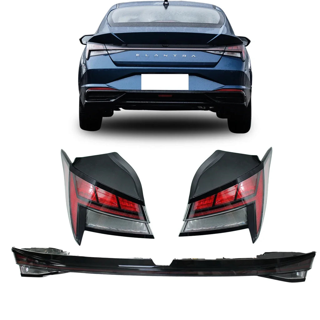 مصباح خلفي LED من WINAUTO لسيارة Hyundai Elantra 2021 2022 2023 مصباح خلفي LED لصندوق السيارة الخلفي قطع غيار السيارات 