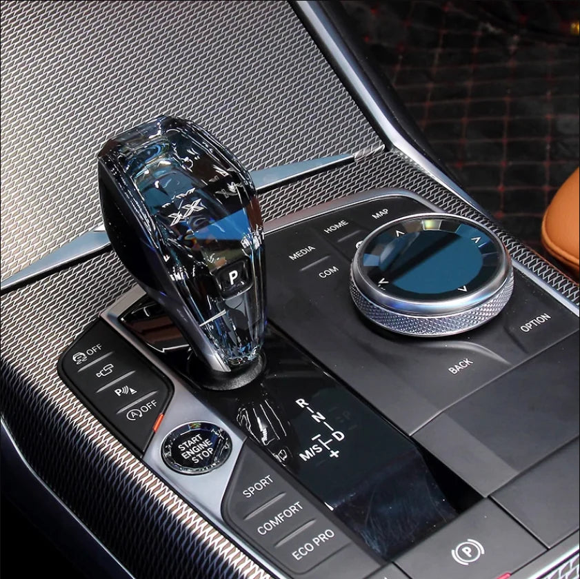 مقبض ناقل الحركة من سلسلة كريستالية مكون من ثلاث قطع لسيارات BMW 3/4/5/6/7 F&amp;G Chassis G20 G28 G22 G30 G38 F12 F13 G12 ملحقات السيارة 