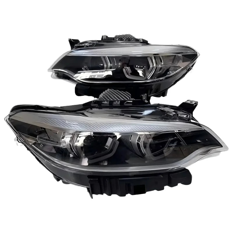 مصابيح أمامية LED عالية الجودة لسيارة BMW الفئة الثانية M2 F22 F23 F44 F46 بضوء زينون أبيض موديل 2014-2018 